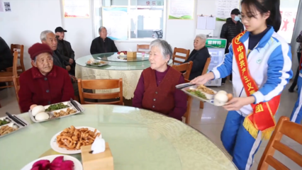 博山區(qū)白塔鎮(zhèn) 長者食堂引領養(yǎng)老服務新升級
